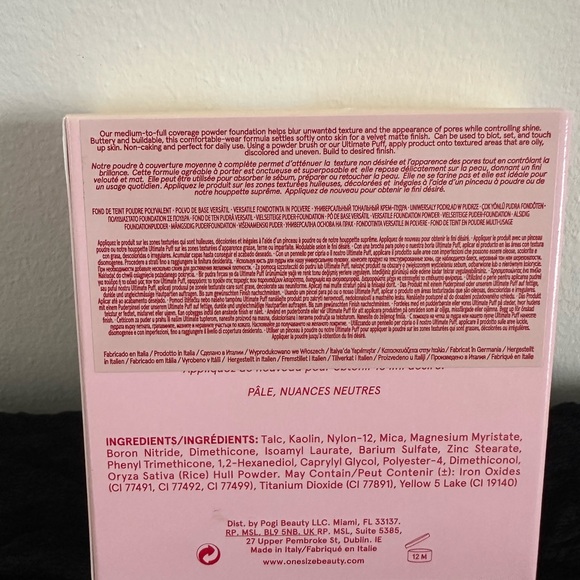 ONE/SIZE Foundation Powder in shade Fair 3 - Picture 2 of 3